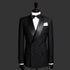 Elegant Slim Fit Double Breasted Men’s Tuxedo Suit Set for Formal Weddings and Business Events – Includes Jacket and Pants in a Sophisticated Style